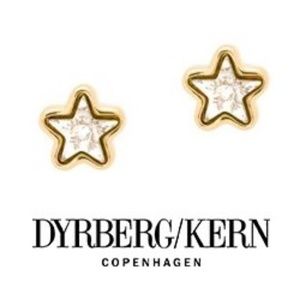 New Swarovski Dyrberg/Kern Meg Star Earrings
